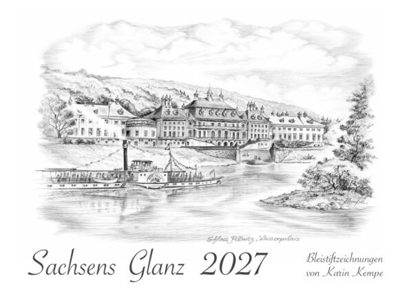 Sachsens Glanz Bleistiftkalender Kempe 2027