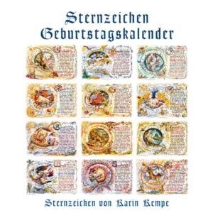 Immerwährende Geburtstagskalender Sternzeichen